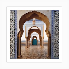 Islamic Architecture In Morocco Art Print