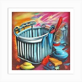 Slaundry Basket 4 Art Print