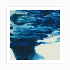 'Blue Water' 1 Art Print