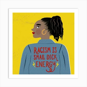 Anti-Racism Art Print