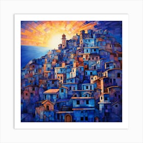 Tuscan City Art Print