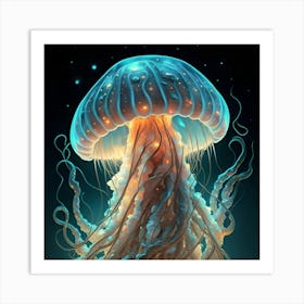 Jellyfish 6 Art Print