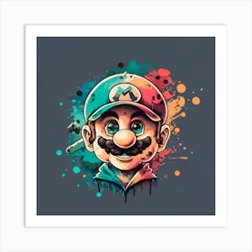 Mario Bros 2 Art Print