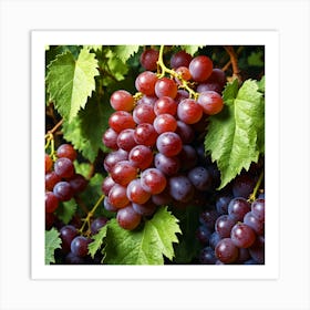 Grapes On The Vine 1 Art Print