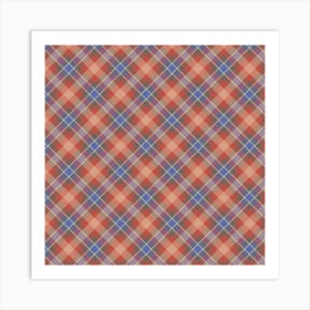 Plaid Pattern 6 Art Print