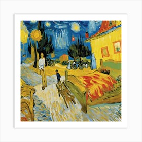 Starry Night 19 Art Print