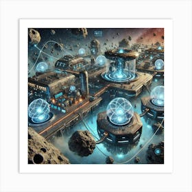 Gravity Manipulation Labs Scifi Art Print