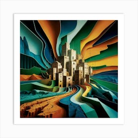 Cityscape Art Print