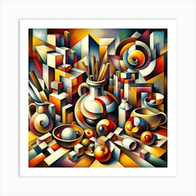 Abstract Painting 14 Art Print