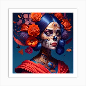 Day Of The Dead 09 Art Print