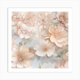  Floral Explosion A Detailed Floral Arrangement art print 1 Art Print