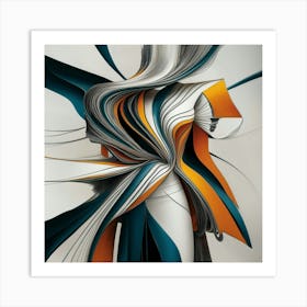 A Stunning Abstract Line Art Print That Combines E 6onjbq4fqxuicto8t Lpcg 4ockvjbktcqlrhaagp0j3q Art Print