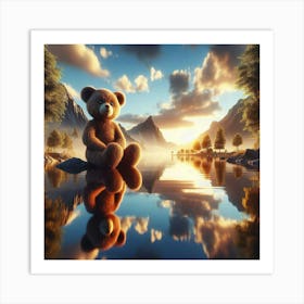 Teddy Bear 32 Art Print