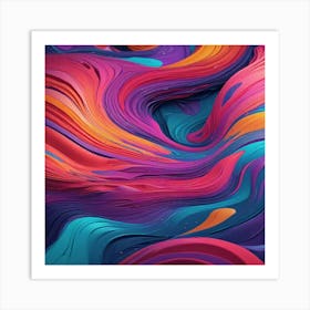 Abstract Painting 33 Art Print