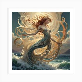 Mermaid 24 Art Print