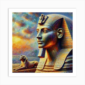 Sphinx, Egypt 1 Art Print