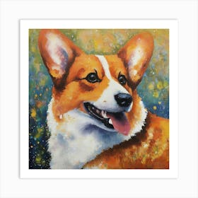 Corgi 1 Art Print