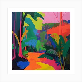 Abstract Travel Collection Monteverde Costa Rica 2 Art Print