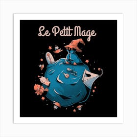 Le Petit Mage Square Art Print