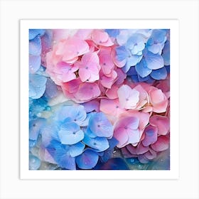 Hydrangeas 3 Art Print