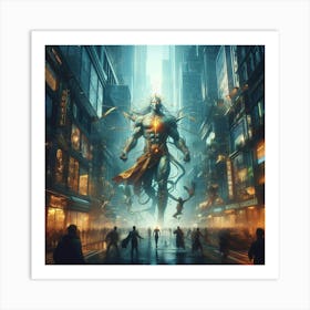 Lord Of The City Art Print