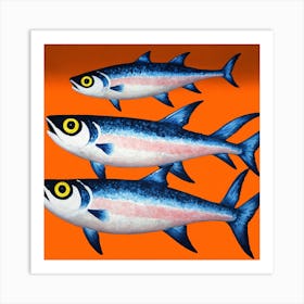 Three Fish 1 Art Print