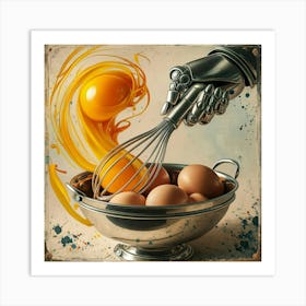 Eggs In A Bowl Art Print