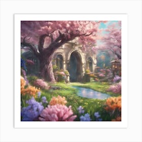 Cherry Blossoms 2 Art Print