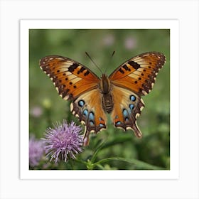 Butterfly Metal Print Art Print