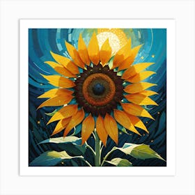 Sunflower 34 Art Print