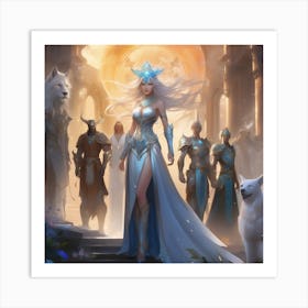 Wrath Of The Gods Art Print