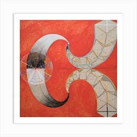 Hilma af Klint - The Swan, No. 09, Group IX-SUW Art Print