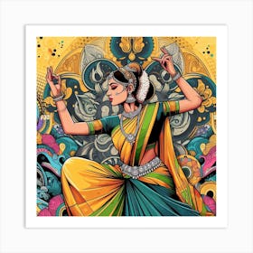 Apsara 2 Art Print