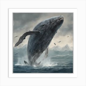 Humpback Whale 1 Art Print