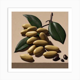 Almonds Art Print