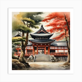 Kyoto Pagoda 5 Art Print