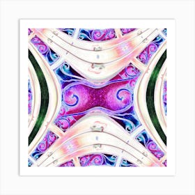 Mirror doors Art Print