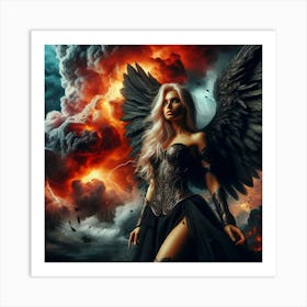 Dark Angel. Art Print