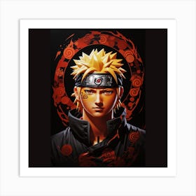 Hashirama Naruto Art Print