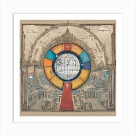 Envision A Future Where The Ministry For The Future Has Been Established As A Powerful And Influential Government Agency 23 Art Print