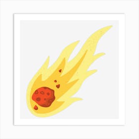 Fireball Art Print