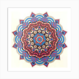 Mandala Aquila Art Print