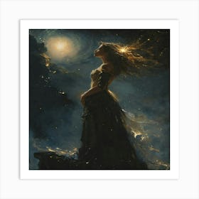 Night In The Sky Art Print