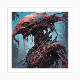 Alien Creature Art Print