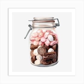 Jar Of Sweets 2 Art Print