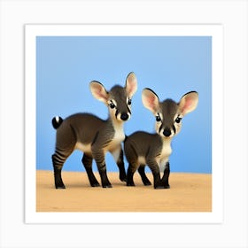 Baby Antelope Art Print