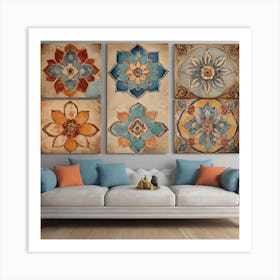 Islamic Art Art Print