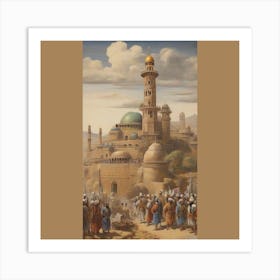 Islamic Mosque Art Print