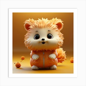 Cute Teddy Bear 9 Art Print