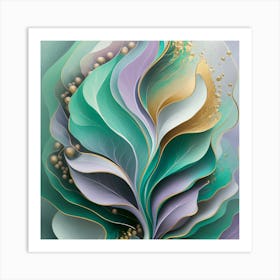 Abstract Abstract Painting 1 Art Print